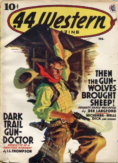 .44 Western Magazine February 1940 cover