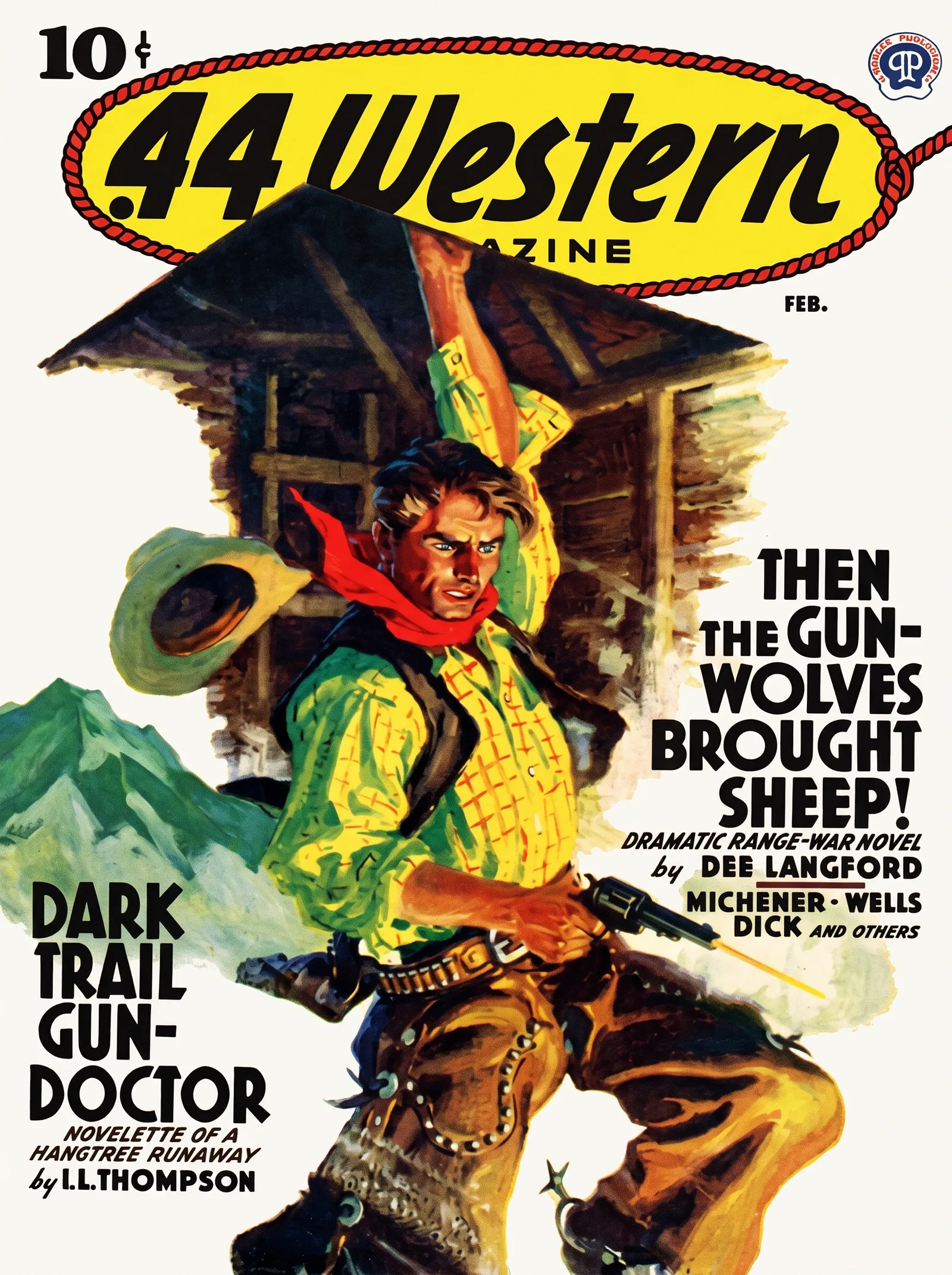 .44 Western Magazine February 1940 cover
