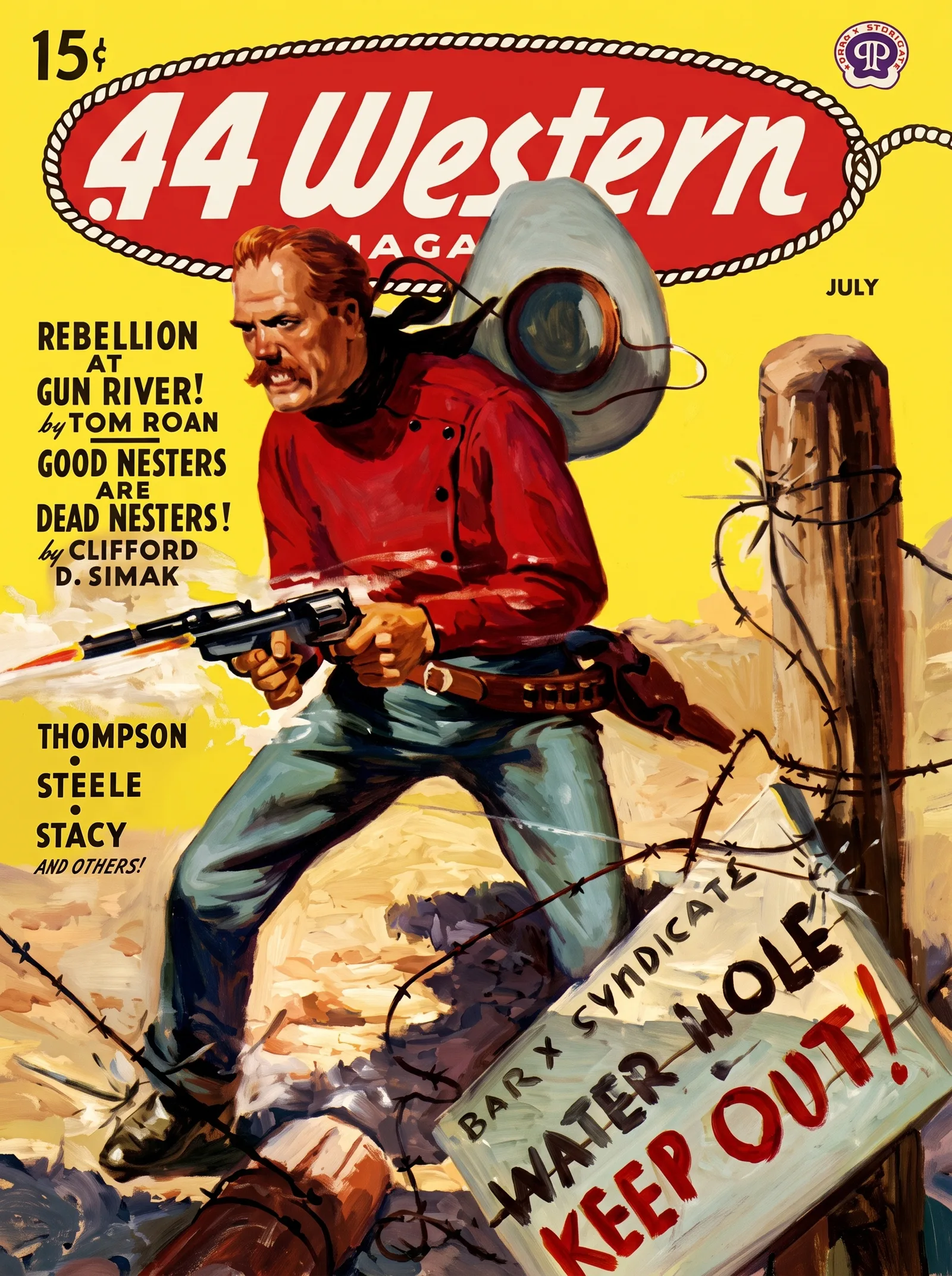 .44 Western Magazine July 1945 cover