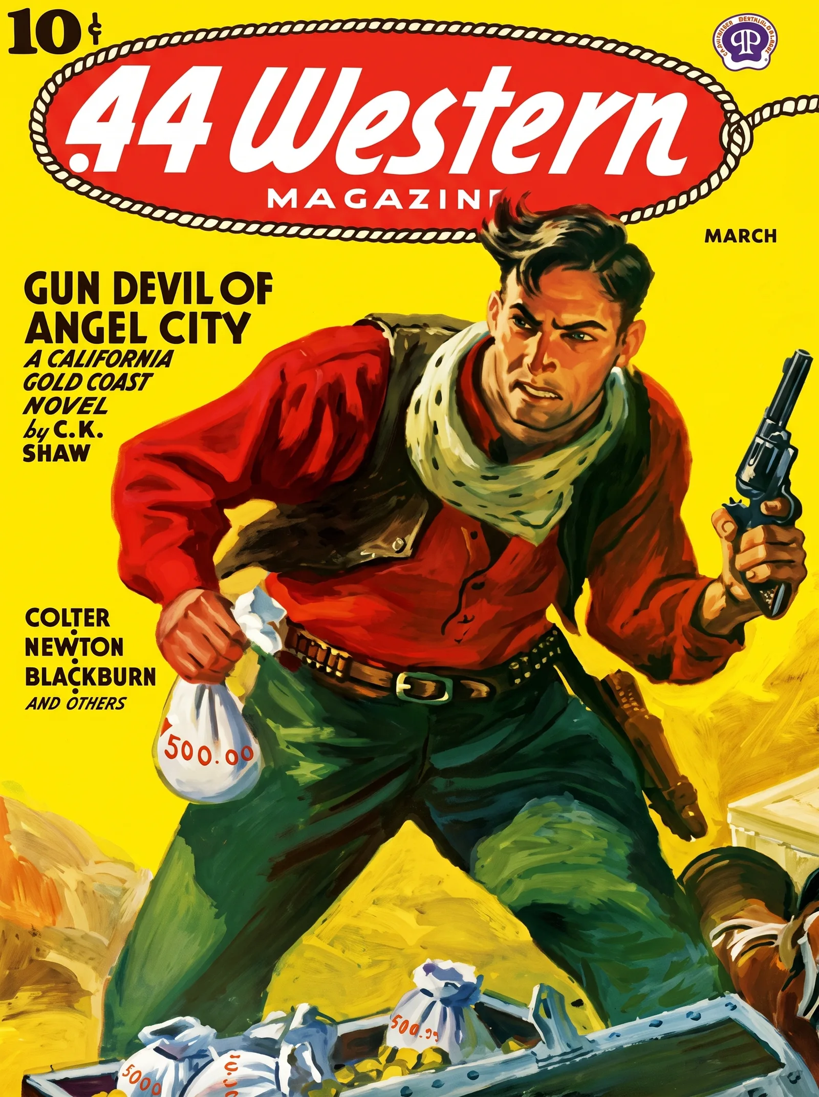 .44 Western Magazine March 1943 cover
