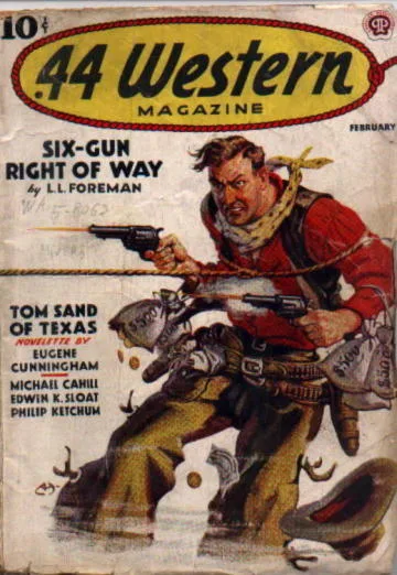 .44 Western Magazine February 1938 cover