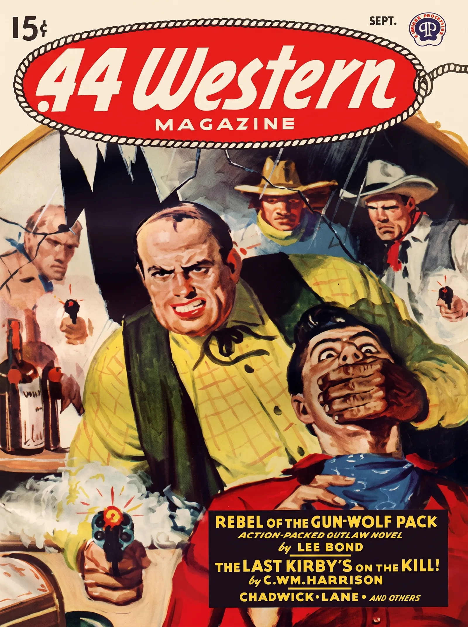.44 Western Magazine September 1945 cover