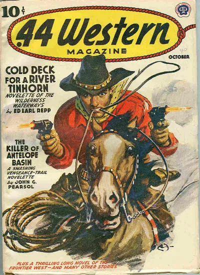 .44 Western Magazine October 1940 cover