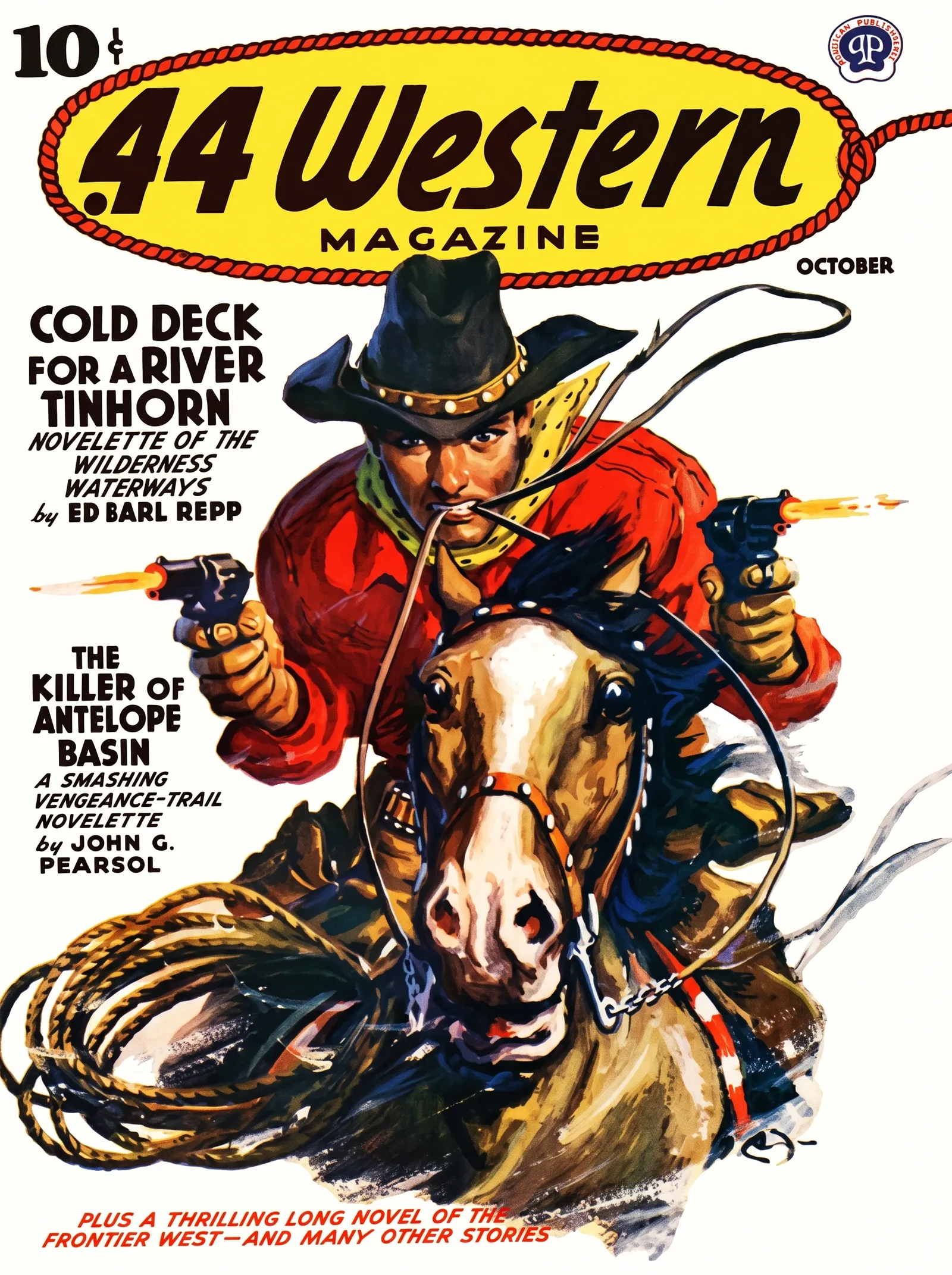 .44 Western Magazine October 1940 cover