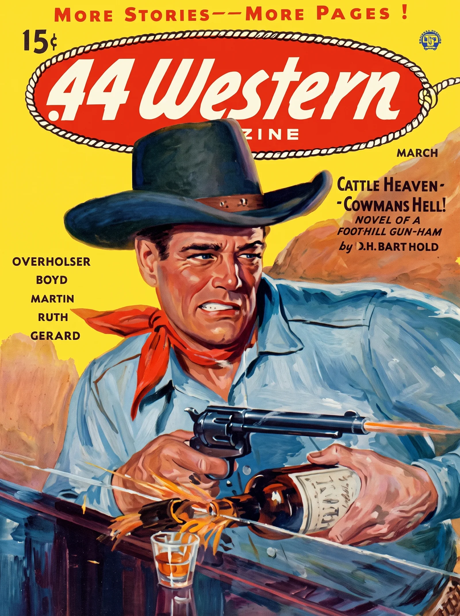 .44 Western Magazine March 1944 cover