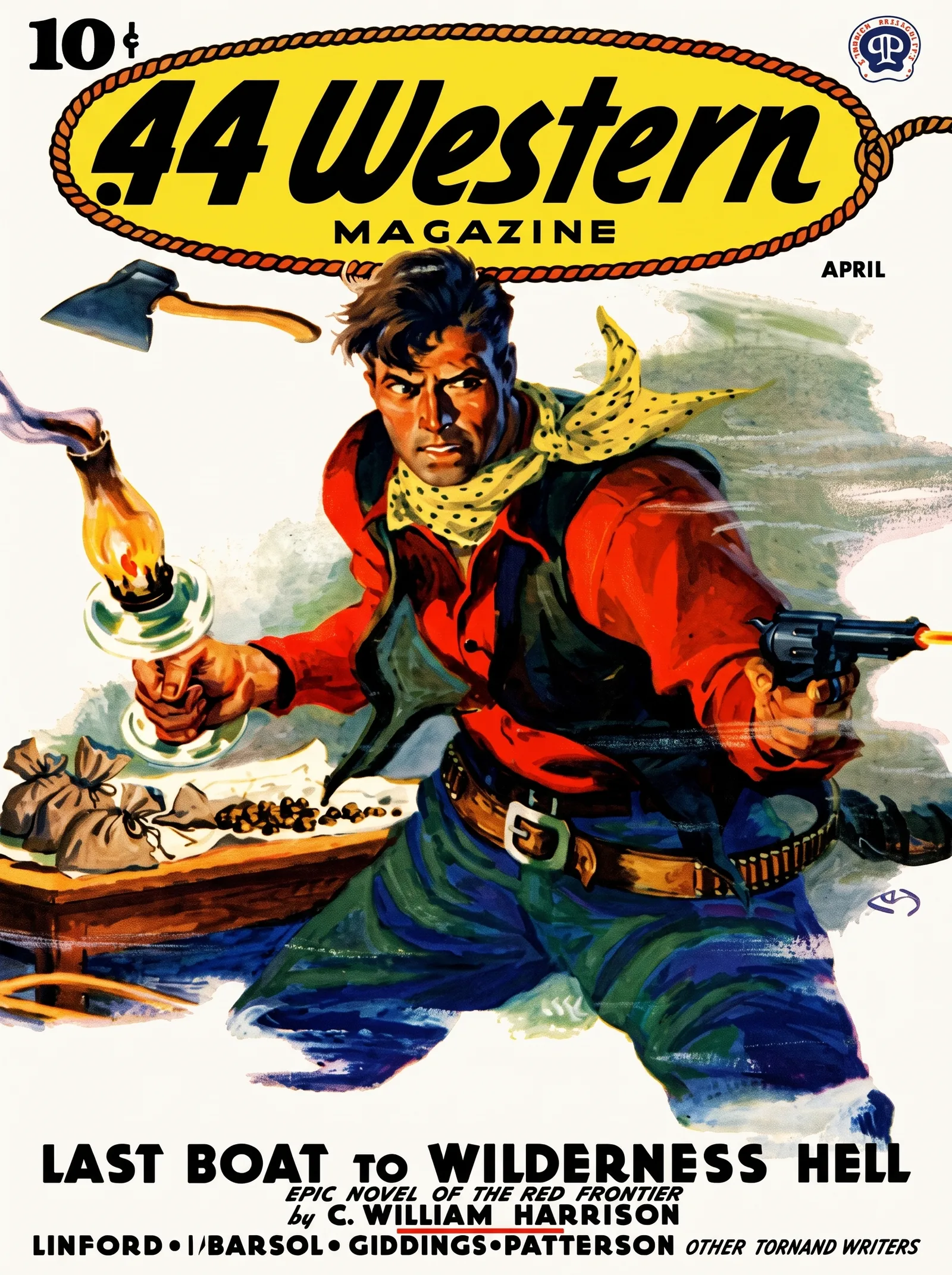 .44 Western Magazine April 1941 cover