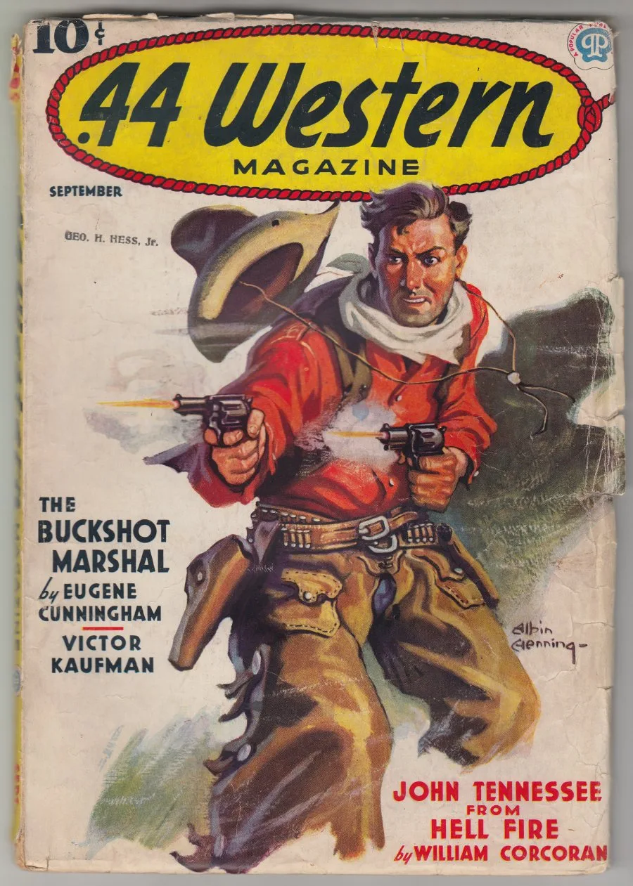 .44 Western Magazine September 1937 cover