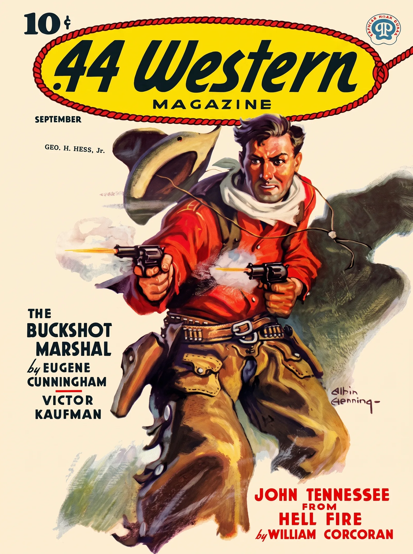 .44 Western Magazine September 1937 cover