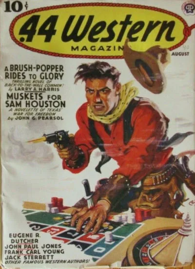 .44 Western Magazine August 1940 cover