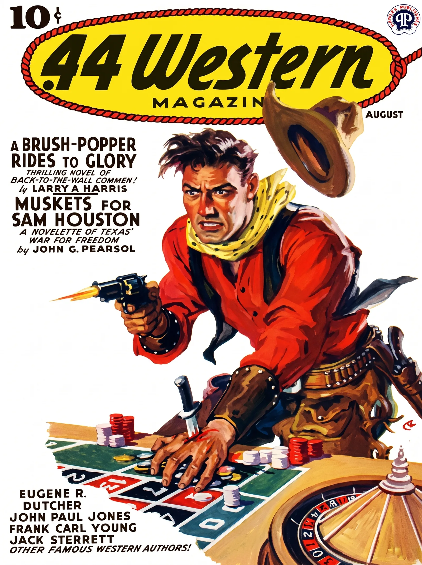 .44 Western Magazine August 1940 cover