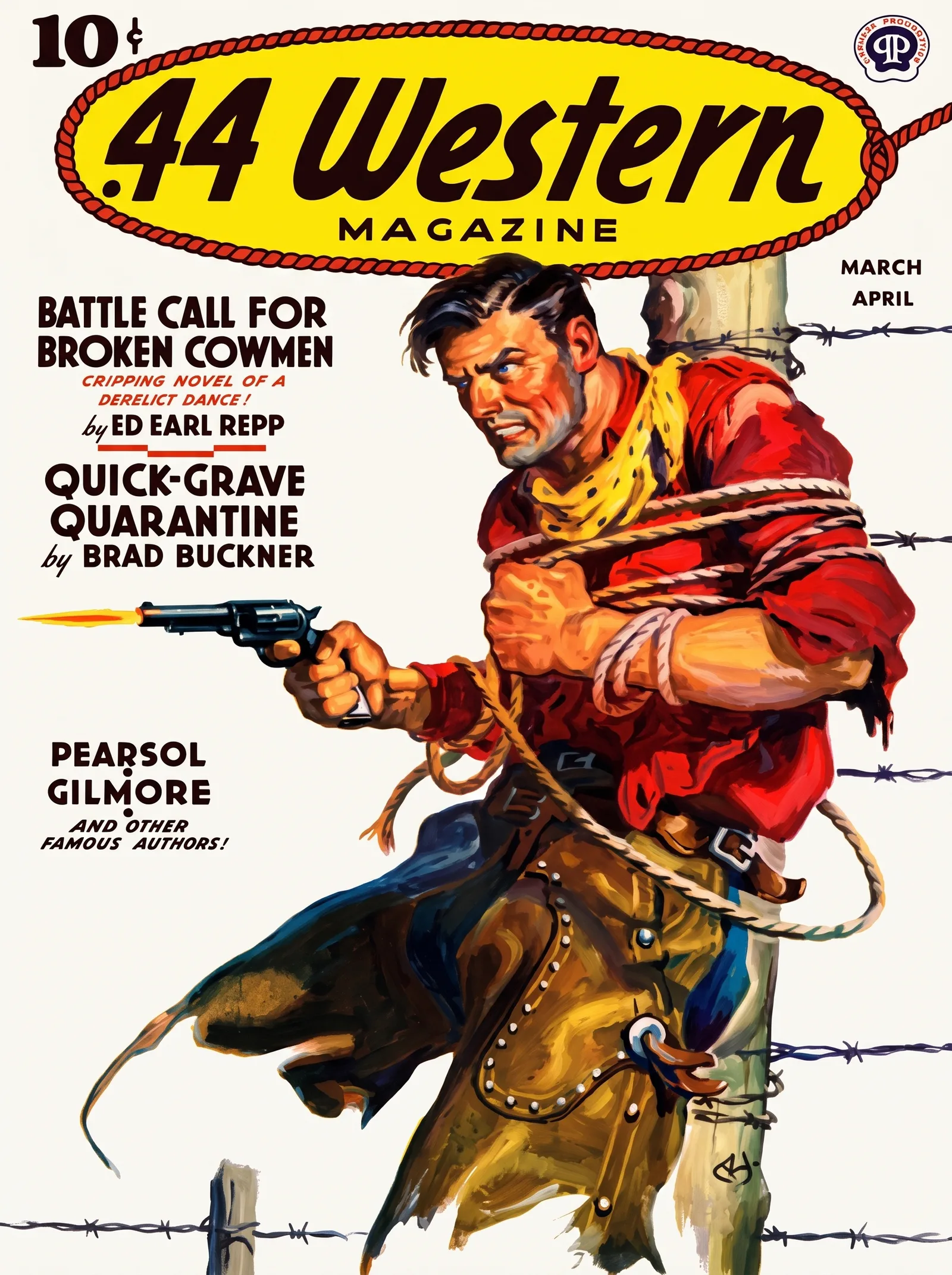 .44 Western Magazine March 1939 cover