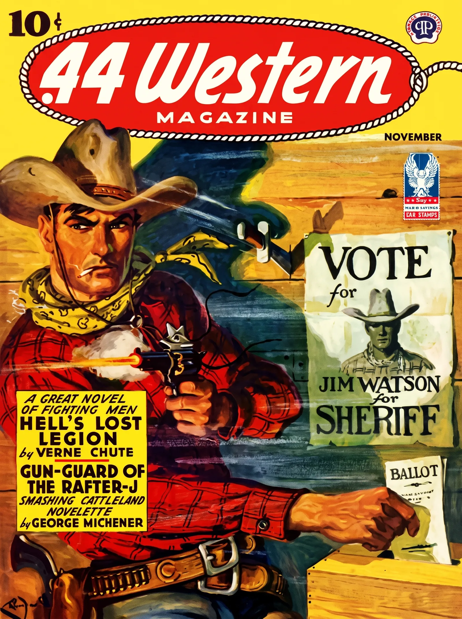 .44 Western Magazine November 1942 cover