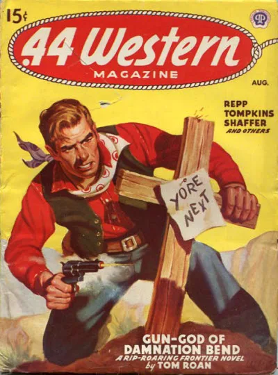 .44 Western Magazine August 1946 cover