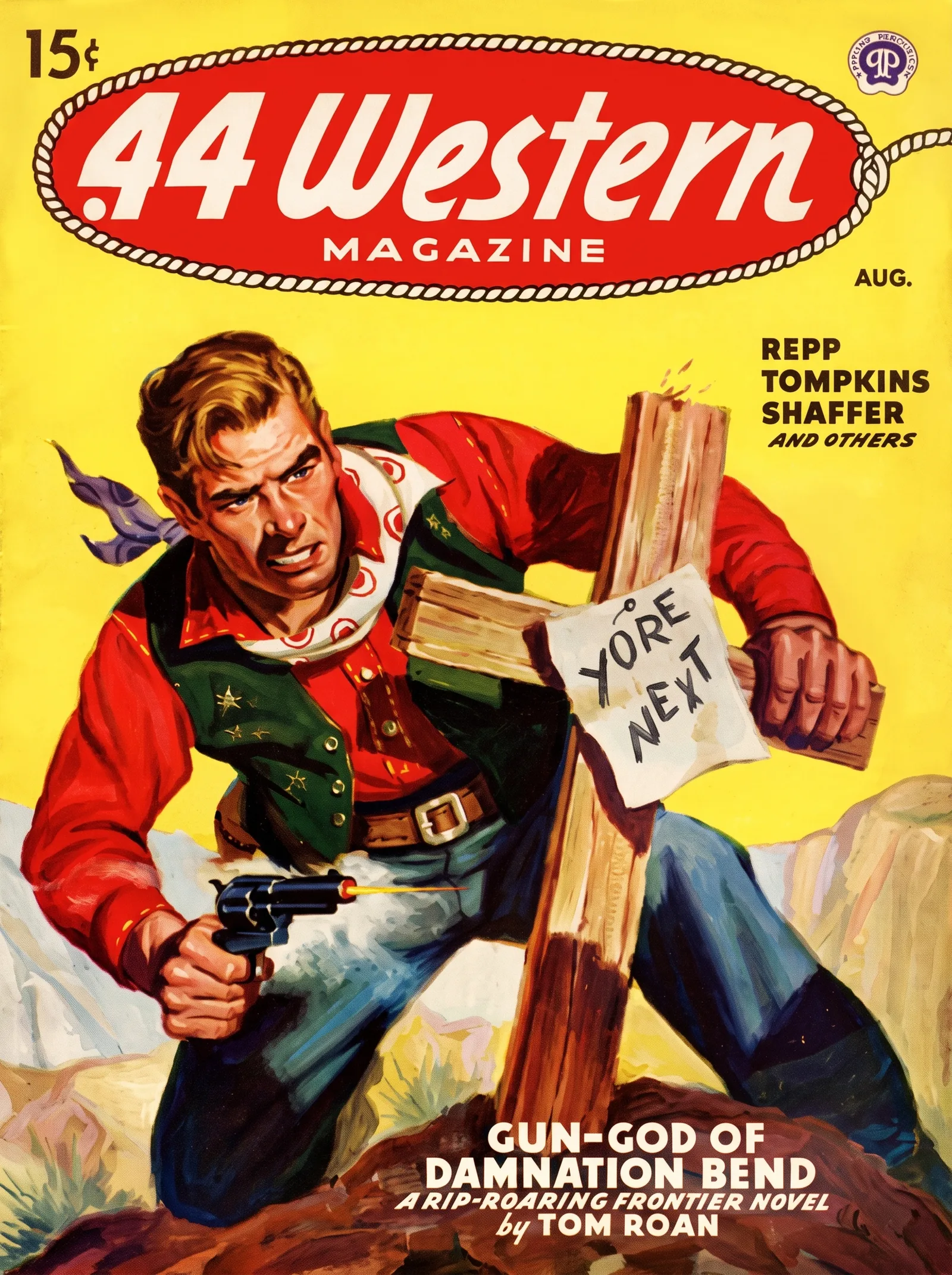 .44 Western Magazine August 1946 cover