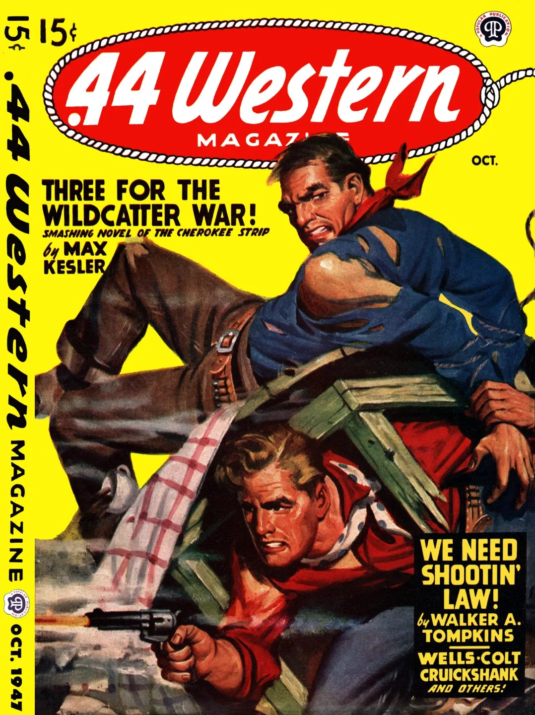 .44 Western Magazine October 1947 cover