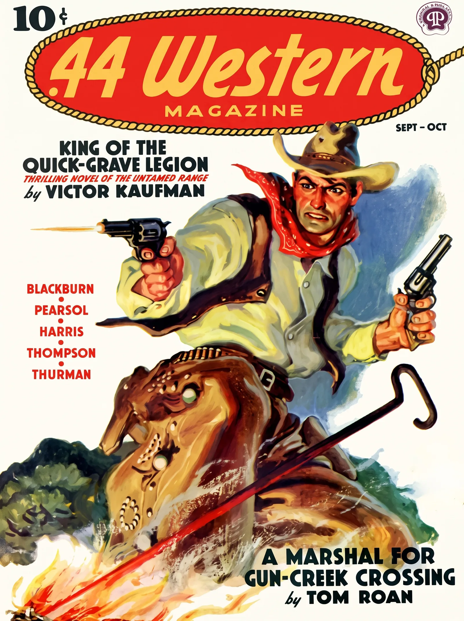 .44 Western Magazine September 1938 cover