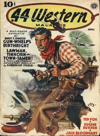 .44 Western Magazine April 1940 cover