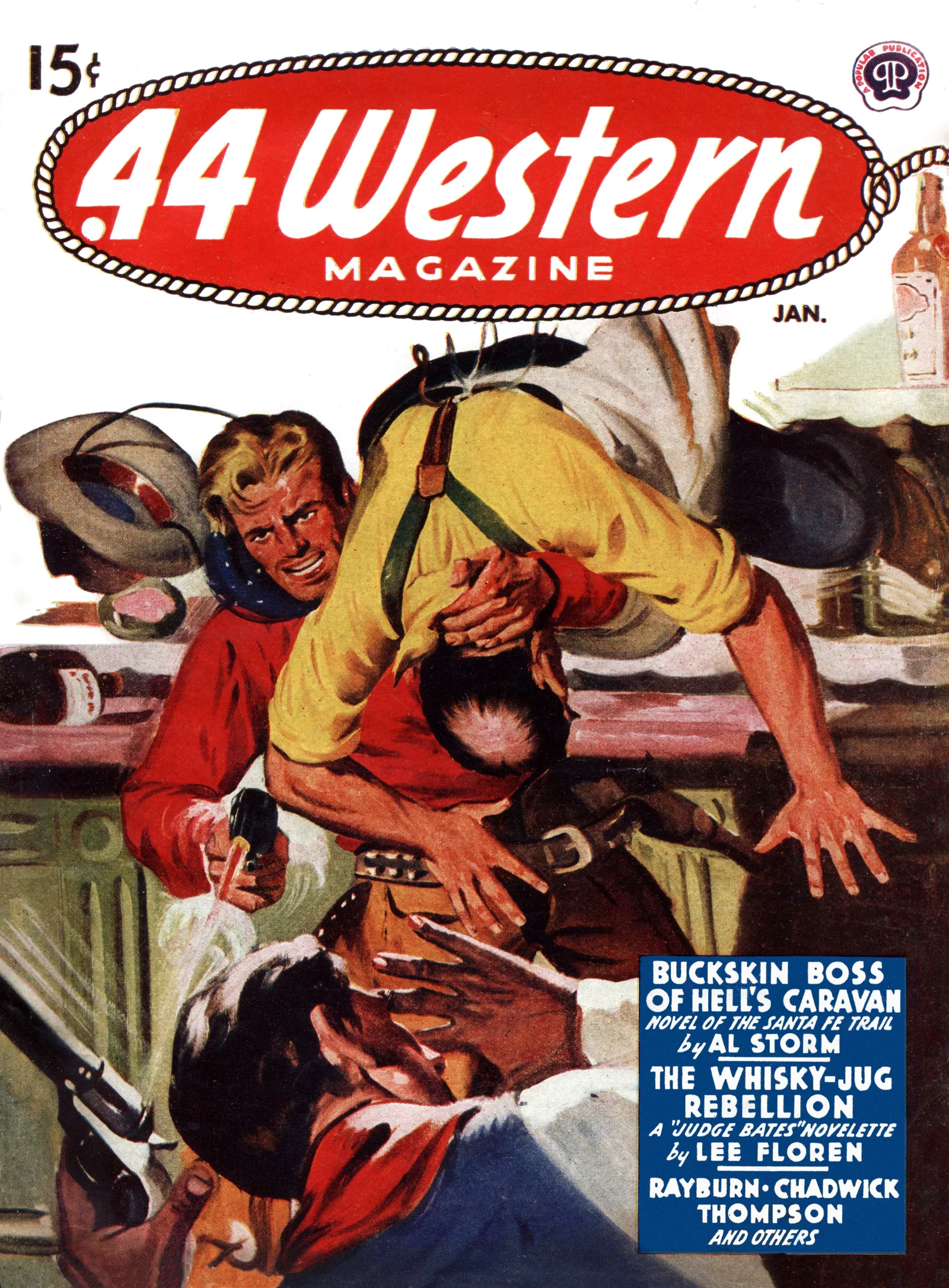 .44 Western Magazine January 1945 cover