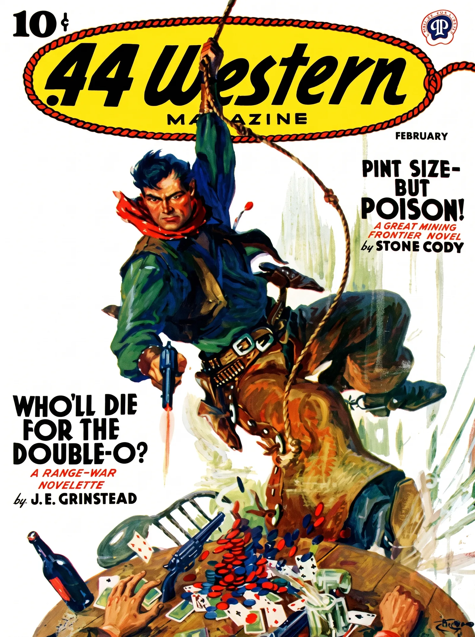 .44 Western Magazine February 1941 cover